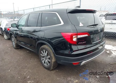 2022 Honda Pilot Ex-L from USA, damaged, VIN 5FNYF6H54NB017137